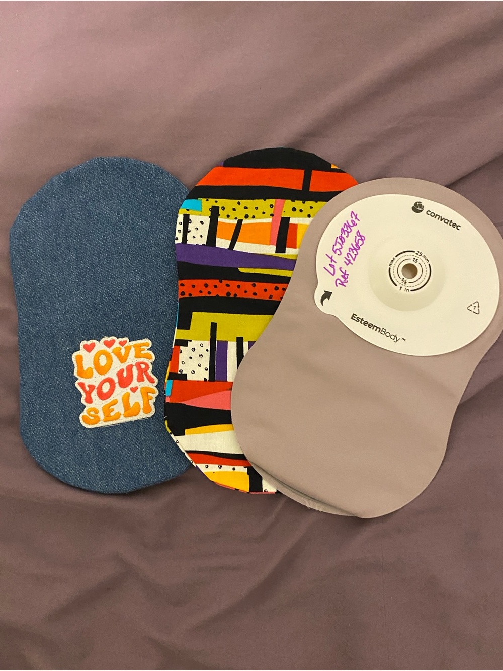 Ostomy Pouch Covers - Assorted Colors - Picture 13 of 16